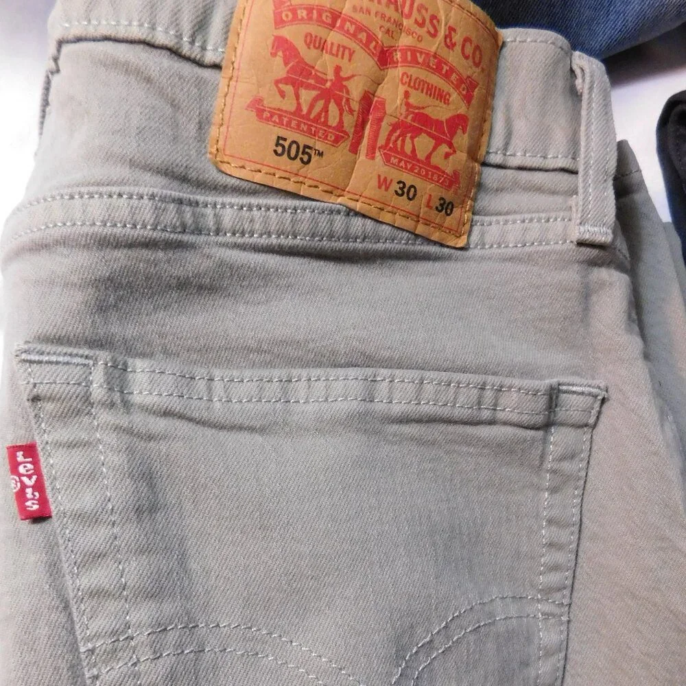 Levi's Jeans 505 Lot of 5 Pairs Men's